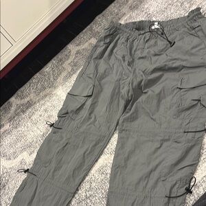 Men's Gray Cargo Pants